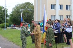 на военно-полевых сборах